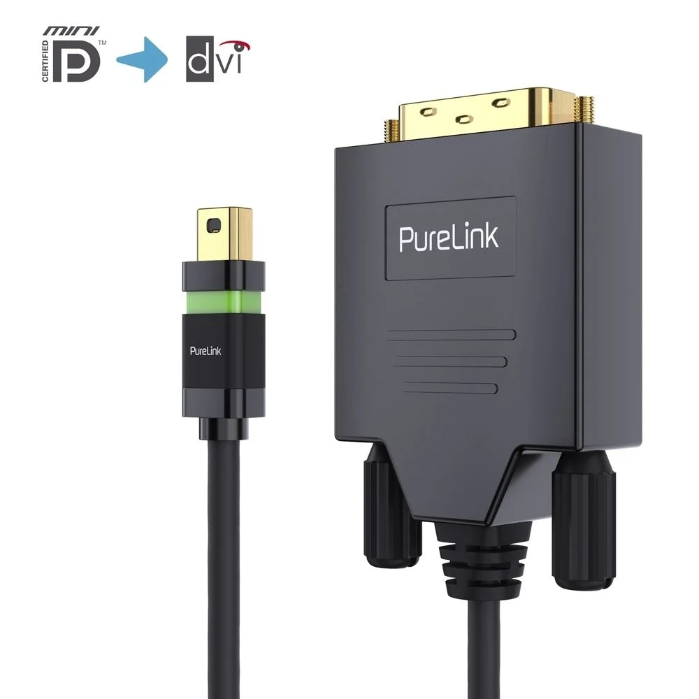 Zertifiziertes Active 2K Mini DisplayPort / DVI Kabel - 2,00m