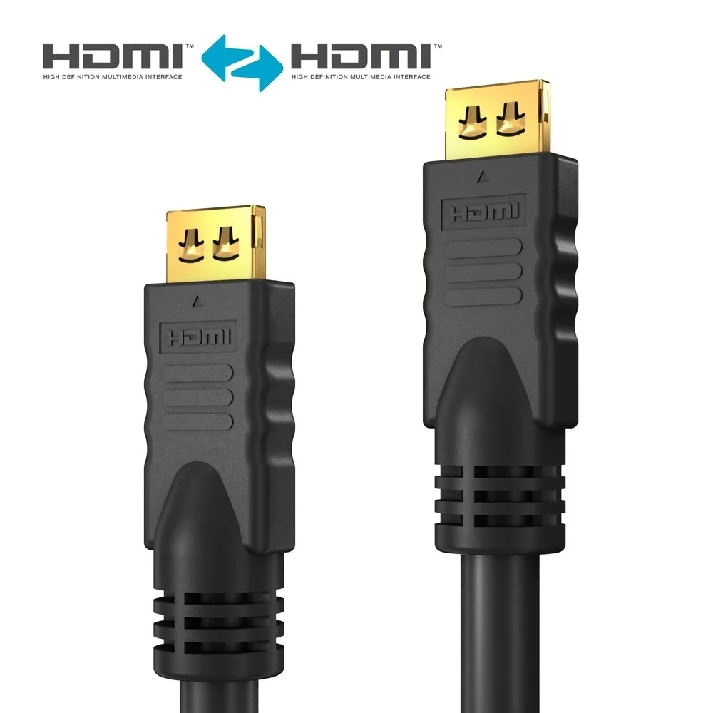 Halogenfreies 4K Premium High Speed HDMI Kabel - 7.50m, schwarz
