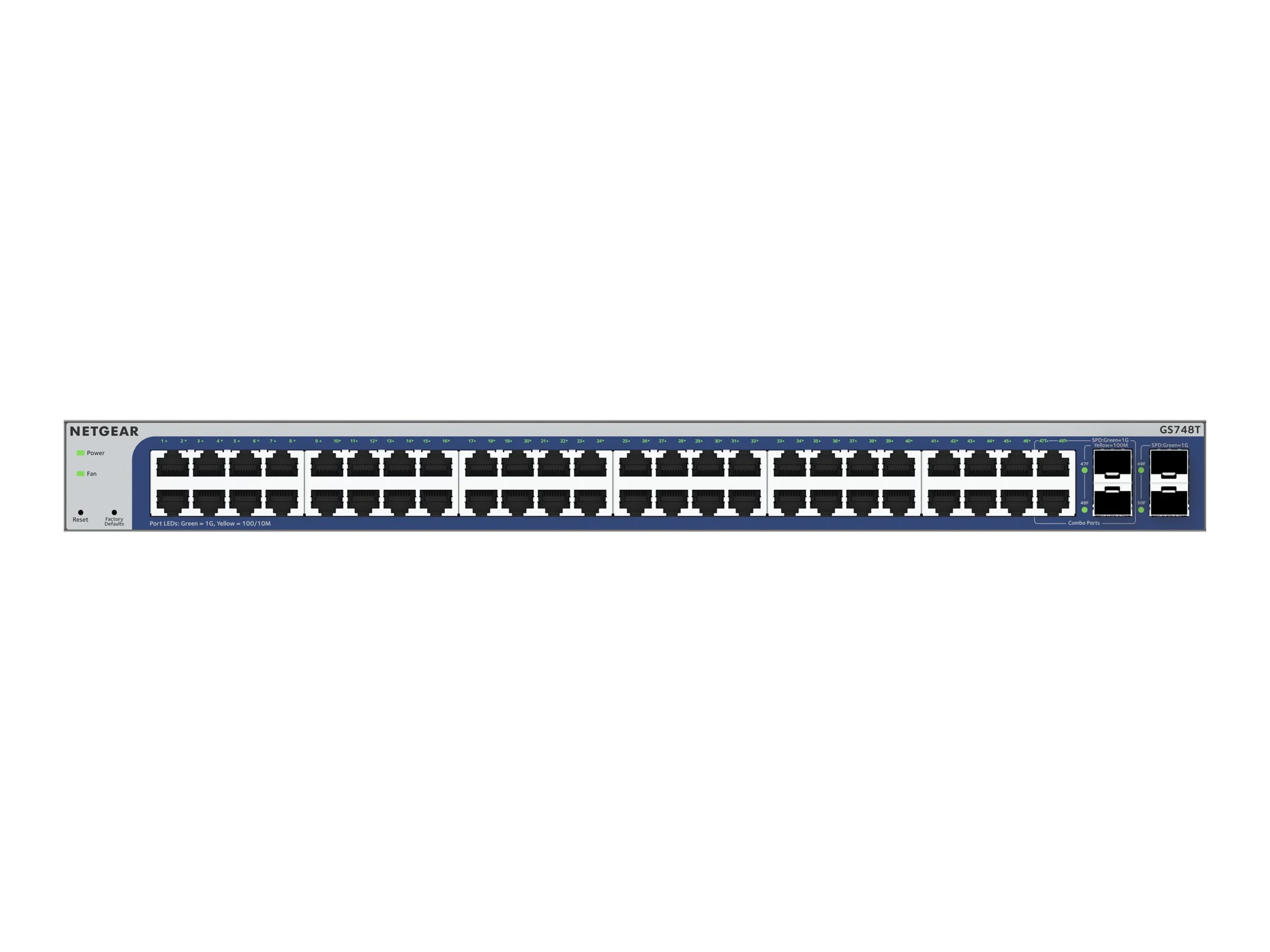 Netgear 48Port Switch 10/100/1000 GS748T