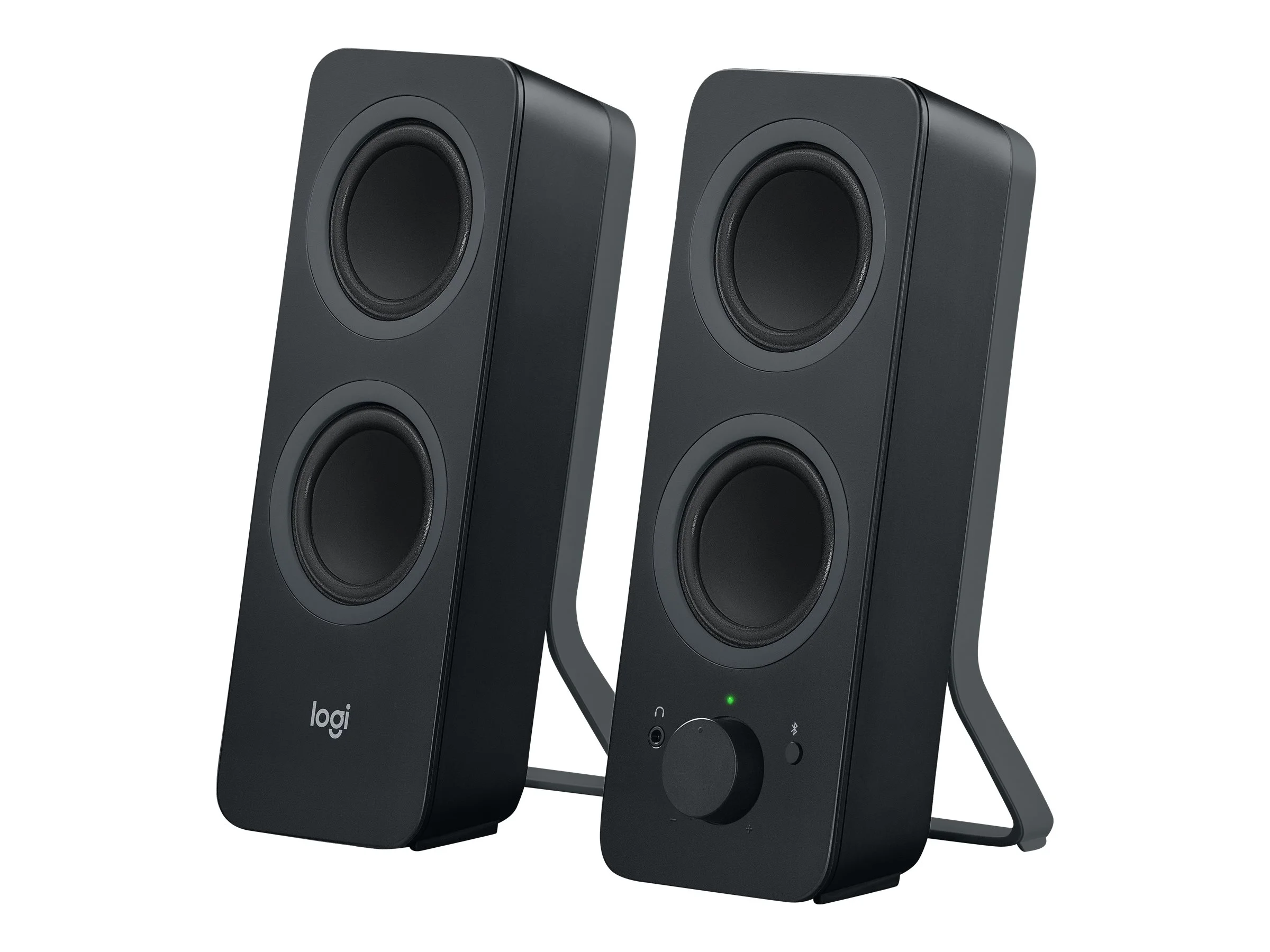 Logitech Speaker Z207 2.0 Bluetooth black BT 2x 5W, ca. 20m Reichweite (Sichtlinie)