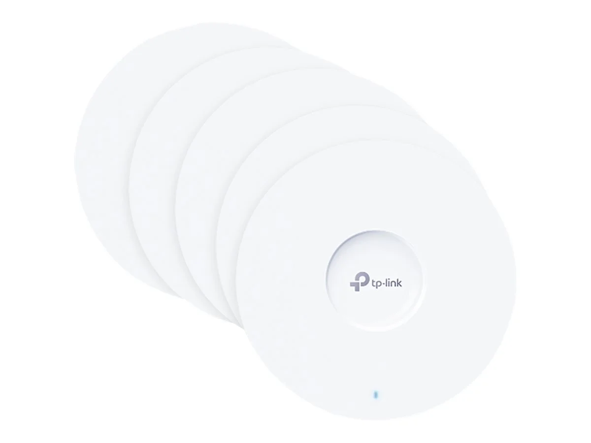 TP-LINK WLAN AX1800 PoE+ Access Point Dualband EAP613(5-pack) Omada Mesh, 574Mbps 2.4 GHz +1201 Mbps 5 GHz