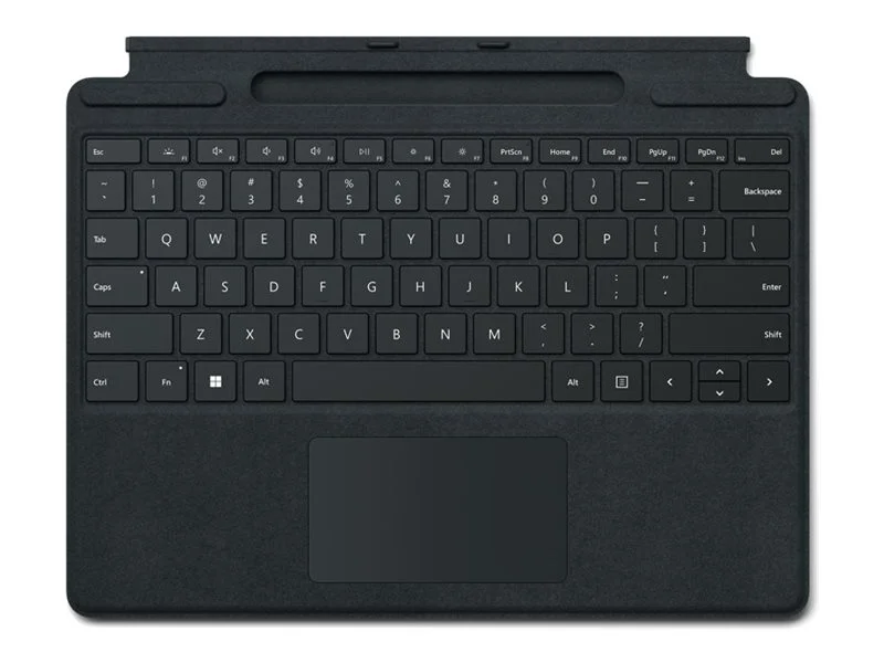 Surface Pro Keyboard [DE/AT] Schwarz + Slim Pen 2 Schwarz mit Copilot Button
