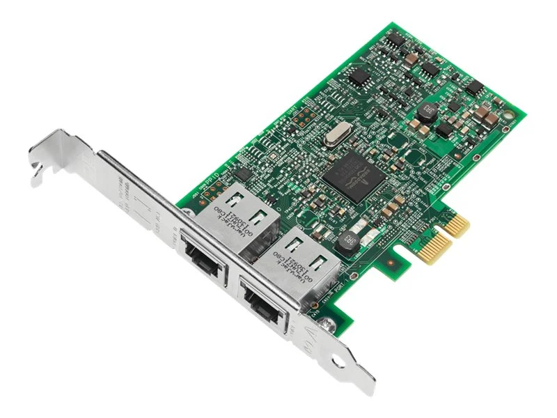 BC 1 GbE 2-port Server Adapter NetXtreme BCM5720-2P (2xRJ45) bulk PCIe 2.0 x1 incl. full height and low profile bracket