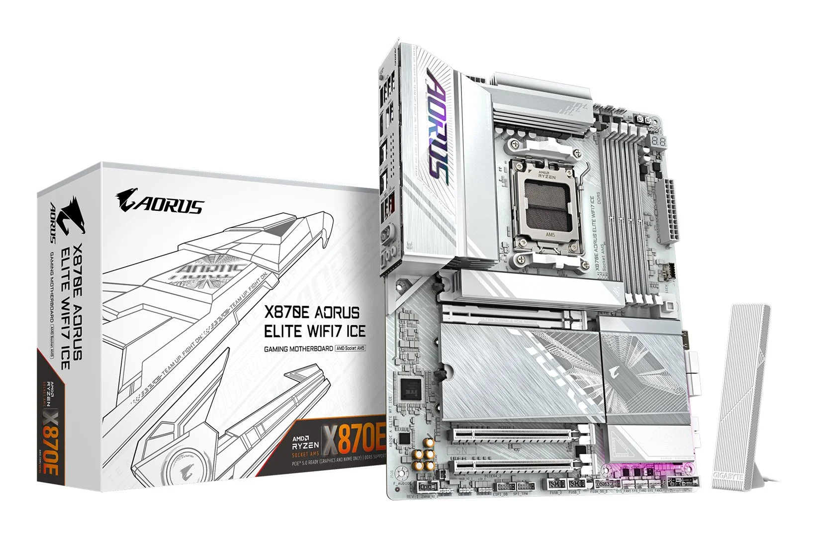 GIGA X870E AORUS ELITE WIFI7 ICE AM5/DDR5/ATX