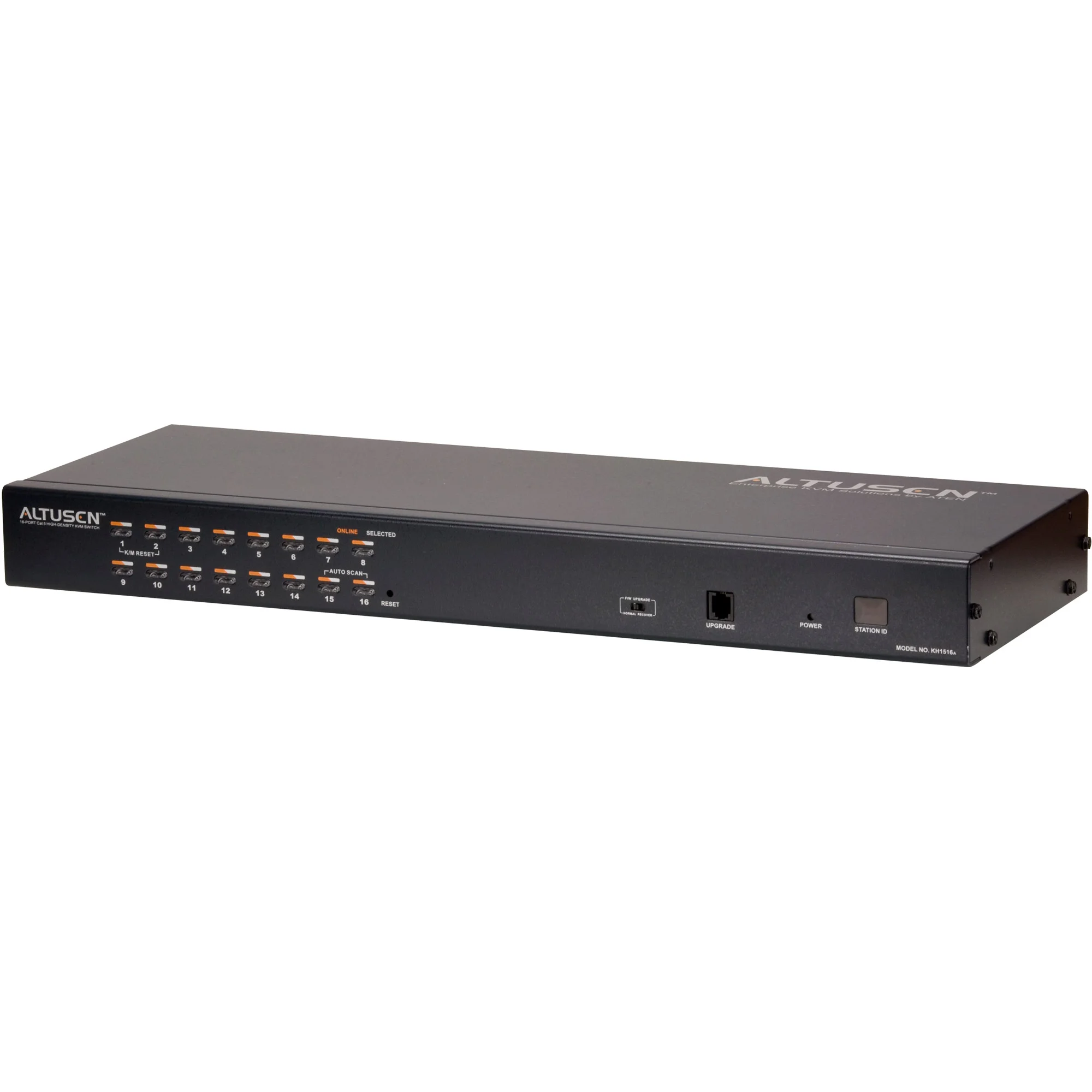ATEN KH1516A 16-Port Cat.5 KVM-Switch mit Daisy-Chain-Port, 19", 1HE