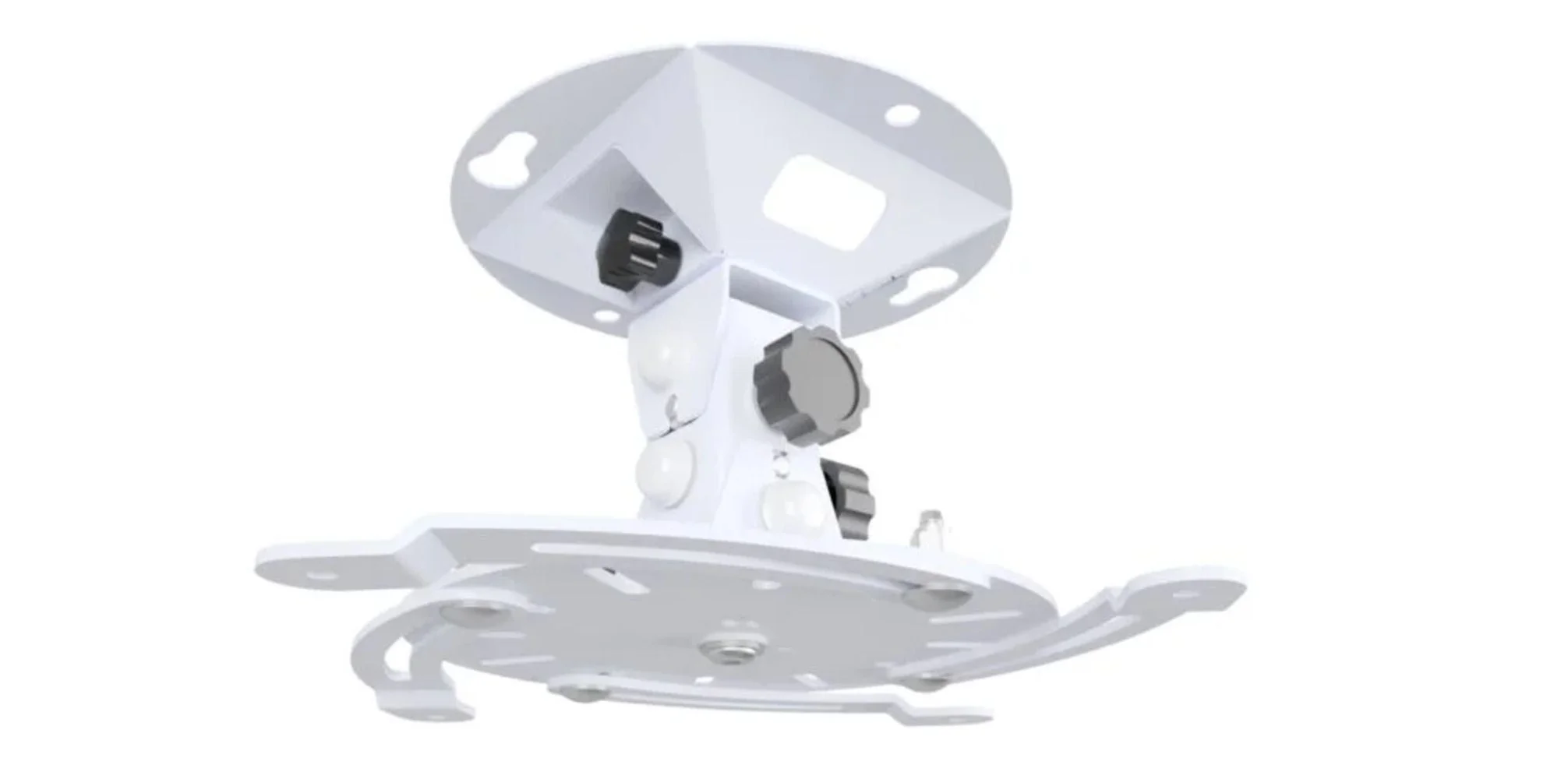 Universal-Projektor-Deckenhalterung, max. Last 15kg, mehrere Befestigungspunkte