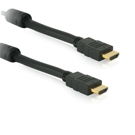 HDSupply Standard Speed HDMI Kabel HQ mit Ethernet, mit Ferrite 10,0m, schwarz