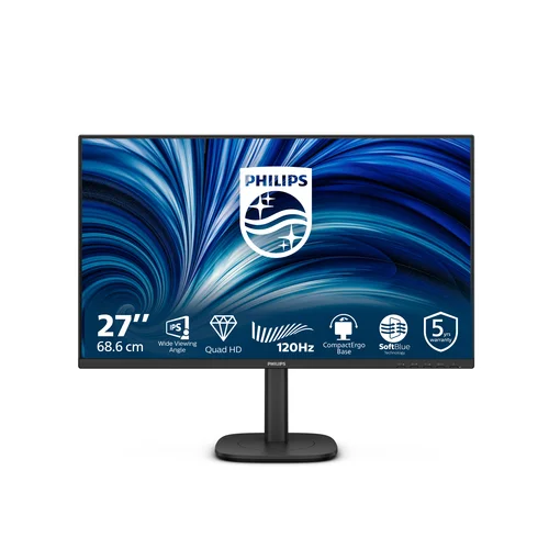 PHILIPS 27B2N3500J 27IN QHD 120HZ 2XHDMI 2.0 1.2USB SCHWARZ