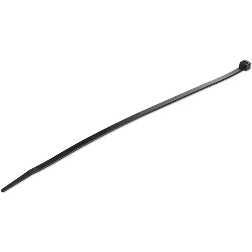 100 PACK 10 CABLE TIES -BLACK NYLON ZIP TIE WRAPS UL TAA