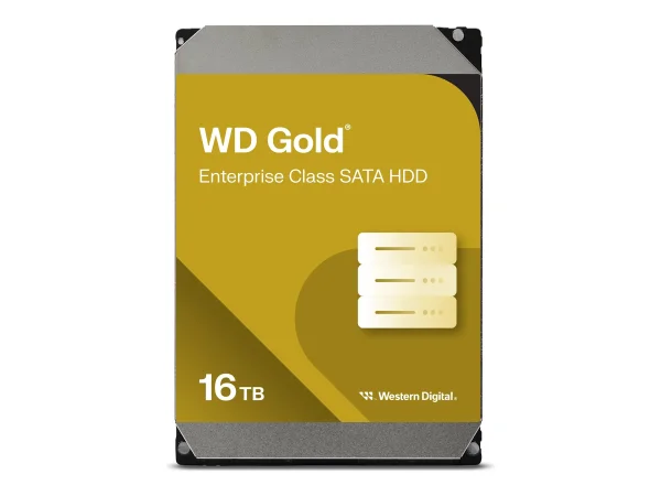WD HD3.5" SATA3-Raid 16TB WD161KRYZ / Gold (Di)