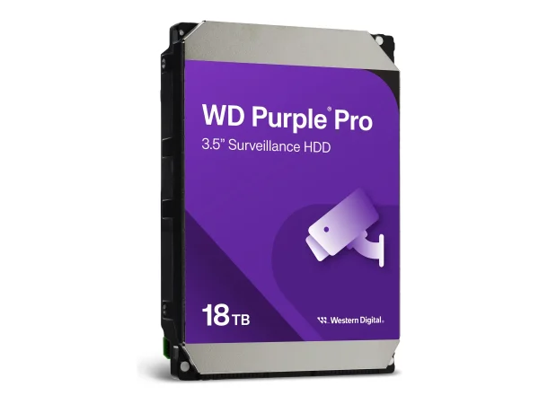 WD HD3.5" SATA3 18TB WD181PURP / Surveillance (Di)