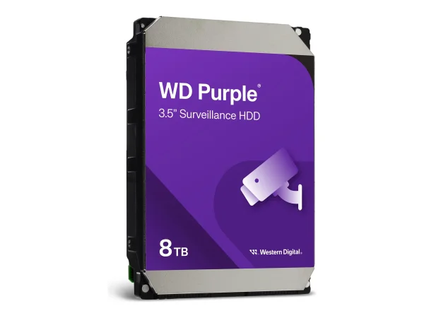 WD HD3.5" SATA3 8TB WD85PURZ / Surveillance (Di)