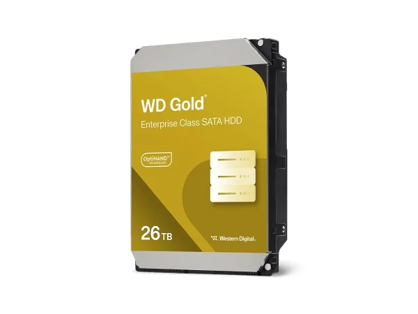 WD HD3.5" SATA3-Raid 26TB WD261KRYZ / Gold (Di)