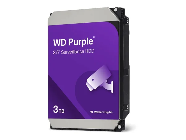 WD HD3.5" SATA3 3TB WD34PURZ / Surveillance (Di)