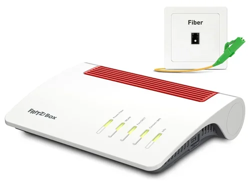 YY FRITZ!Box 5590 Fiber Glasfaser-Power mit WiFi 6 für alle Anschlüsse