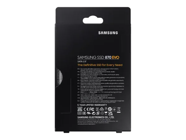 SSD 2.5" 500GB  Samsung 870 EVO SATA 3