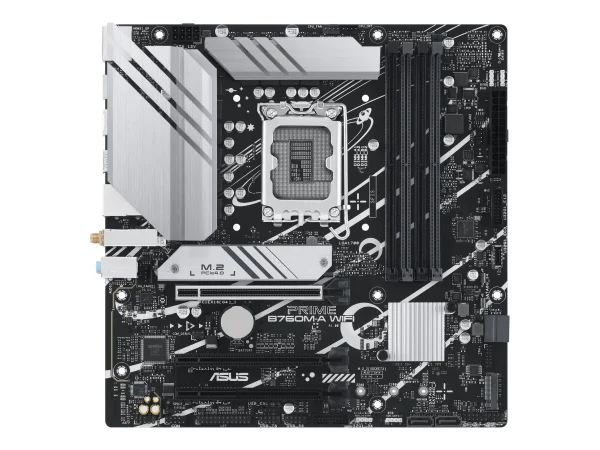 ASUS PRIME B760M-A WIFI S1700/DDR5/2xHDMI-1xDP/µATX Optional: 1x COM, 1x LPT