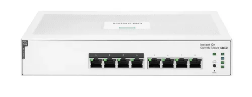 HPE Aruba Switch 1830 8G 8xGBit (4xPoE/65W) JL811A Aruba Instant On