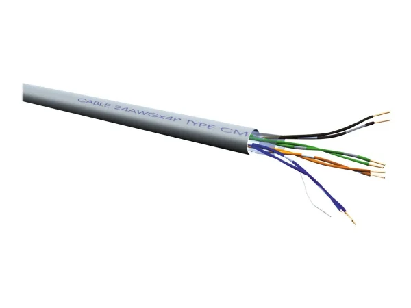 ROLINE UTP Kabel Kat5e ClassD Litze 100m