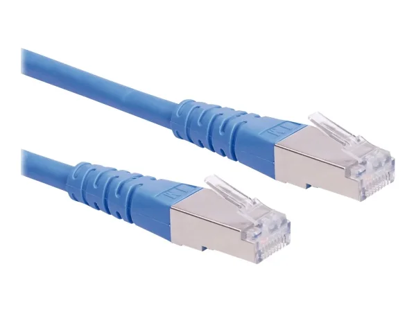 ROLINE Patchkabel Kat.6 blau 1m