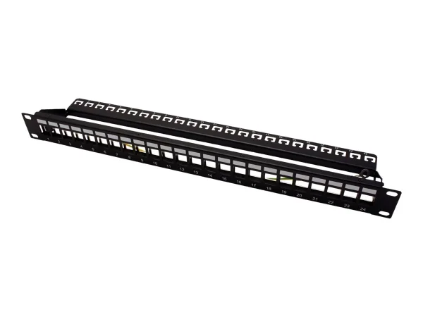 ROLINE 48.26cm Keystone-Modulträger 24P