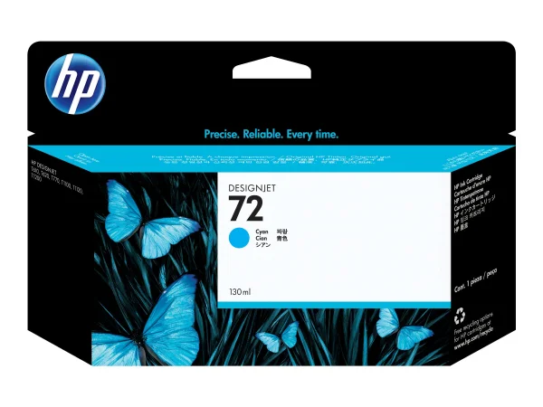 HP 72 Tinte cyan Vivera 130ml