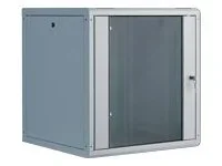DIGITUS 48,3cm Wandschrank 12HE grau
