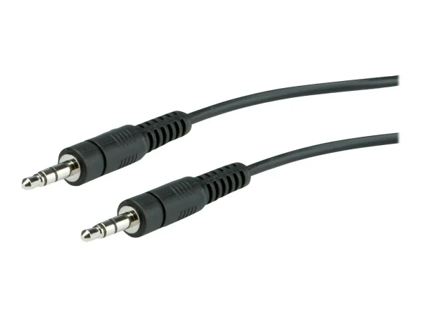 ROLINE 3,5mm Verbindungskabel ST / ST 1m