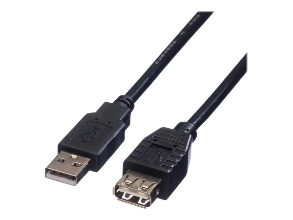 ROLINE USB 2.0 Kabel Typ A-A ST/BU 0,8m