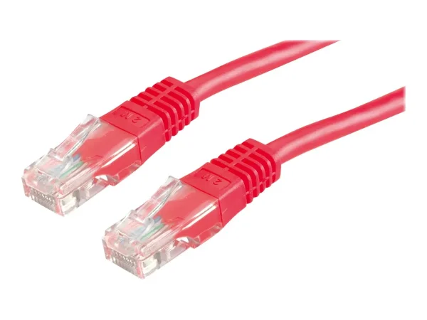 ROLINE Patchkabel Kat.5e rot 0,5m