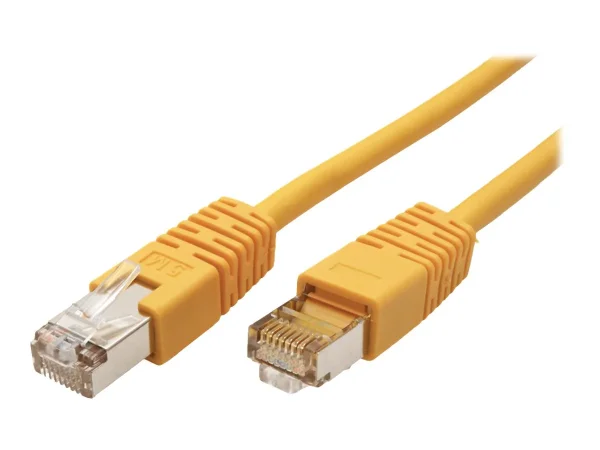 ROLINE Patchkabel Kat.5e gelb 0,5m