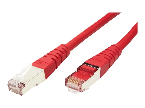 ROLINE Patchkabel Kat.6 PiMF rot 10m