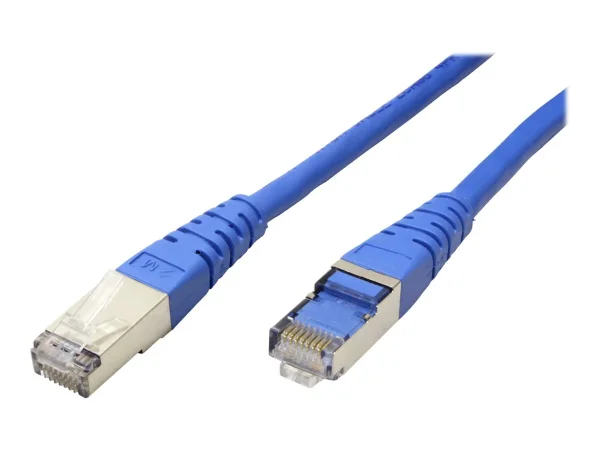 ROLINE Patchkabel Kat.6 PiMF blau 10m