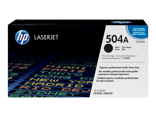 HP Toner CE250A schwarz ColorSphere HV
