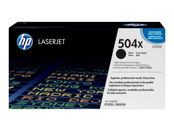 HP Toner CE250X schwarz ColorSphere HV