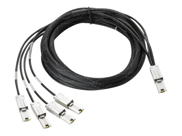 HPE 4m Ext Mini-SAS to 4x1 Mini-SAS Cab