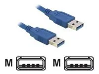 DELOCK Kabel USB 3.0 1,5m A-A St/St