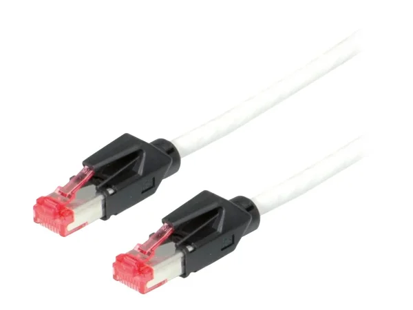 DRAKA Patchkabel Kat.6 Class E grau 0,5m