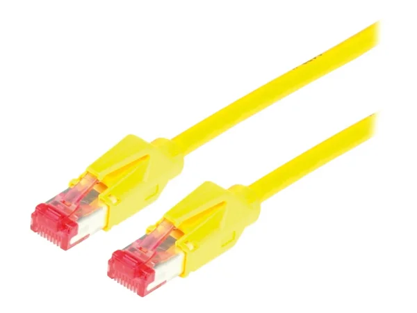 DRAKA Patchkabel Kat.6 Class E gelb 0,5m