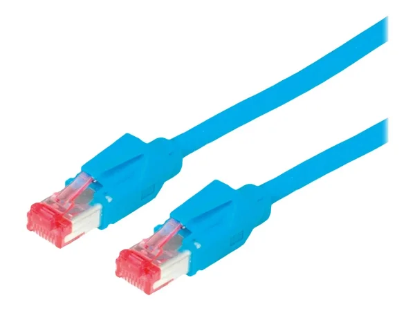 DRAKA Patchkabel Kat.6 Class E blau 1m