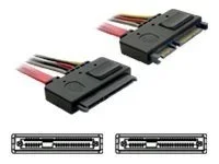 DELOCK Kabel SATA22p>22p St/Bu Verl.50cm