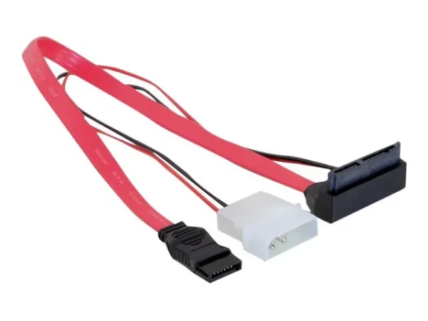DELOCK Kabel SATA Micro 16p Bu>7p+5/3,3V