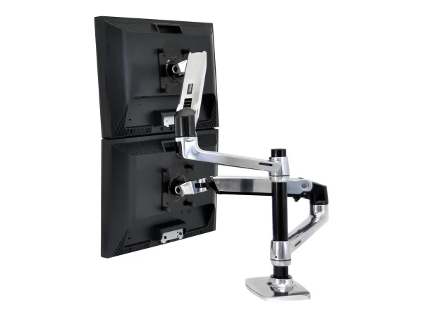 ERGOTRON LX Doppelschirmloesung Tisch