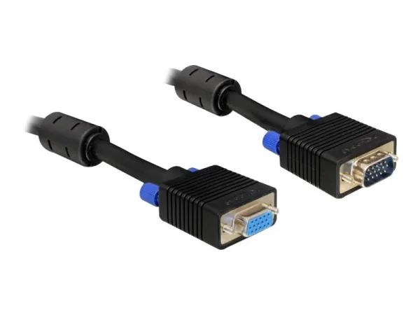 DELOCK Kabel Monitorverl. 15,0m Bu/St