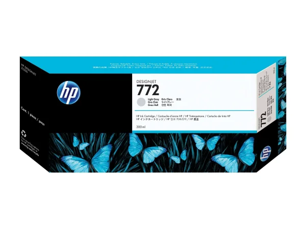 HP 772 Tinte 300ml hell grau