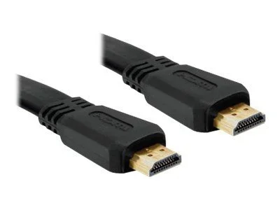 DELOCK Kabel HDMI A-A St/St flach 3,0m