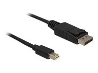 DELOCK Kabel DP mini St>DP St 1,0m black
