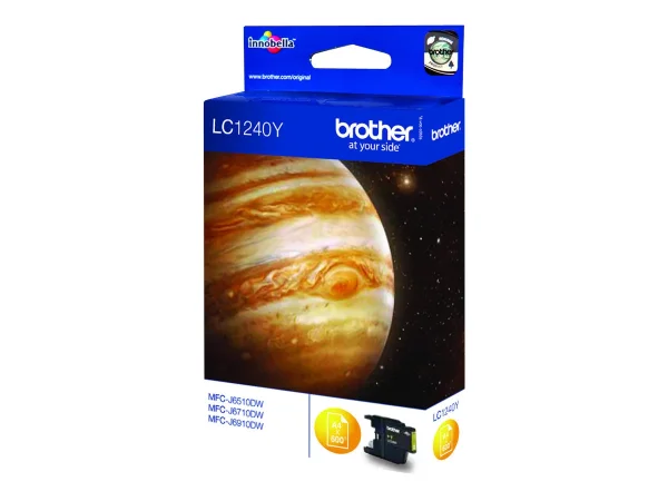 BROTHER LC1240Y Tinte gelb 600Seiten