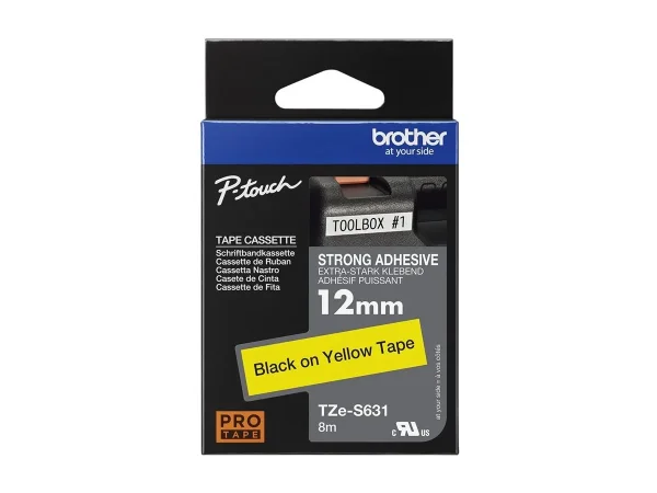 BROTHER TZES631 Spezialband 12mm 8m