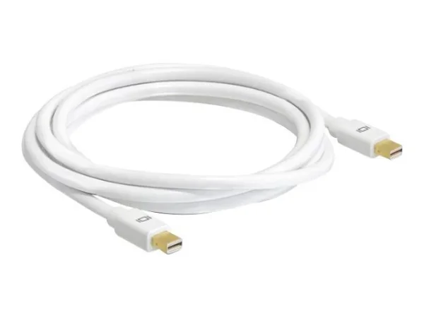 DELOCK Kabel DP mini>DP mini 1,5m weiss